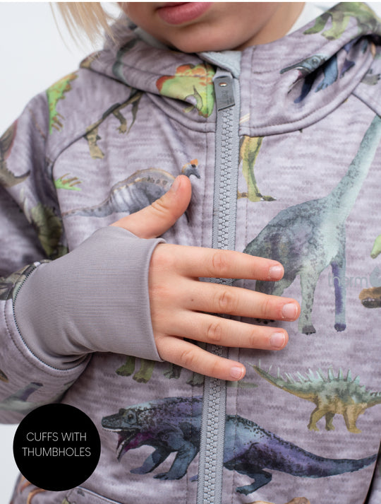 All-Weather Hoodie - Dinosaur | Waterproof Windproof Eco
