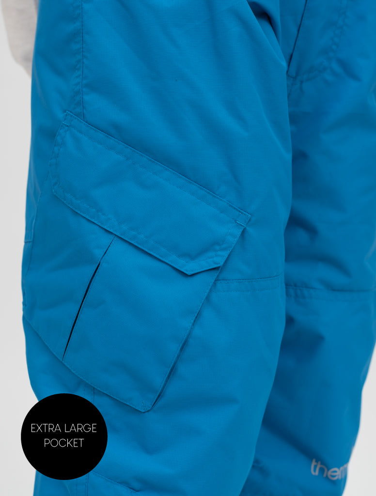 Convertible Snow Pants - Coast Blue