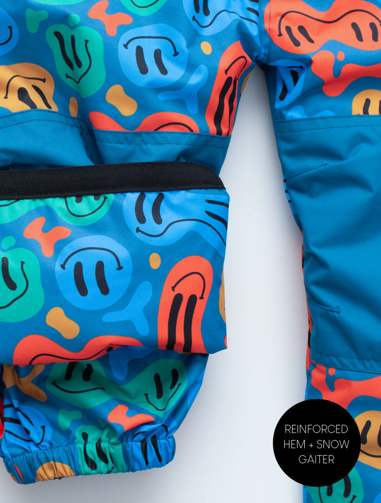 Snowrider One Piece Snowsuit - Smiley | Waterproof Windproof Eco