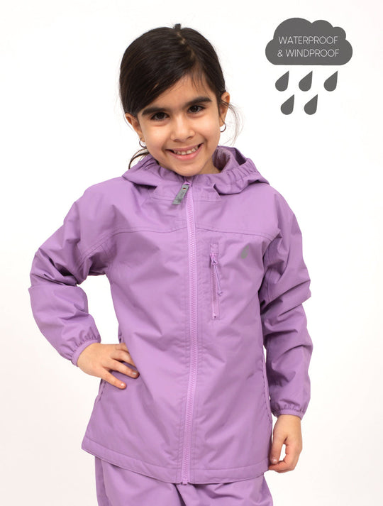 SplashMagic Rainshell - Dusty Lavender | Waterproof Windproof Eco