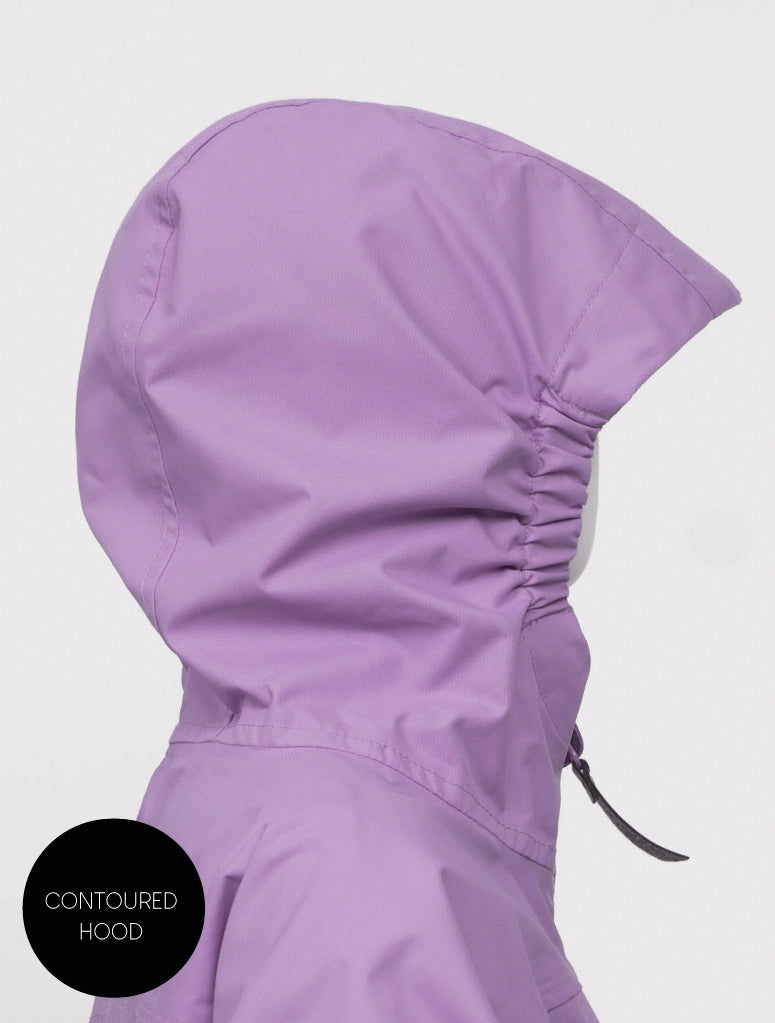 SplashMagic Rainshell - Dusty Lavender | Waterproof Windproof Eco