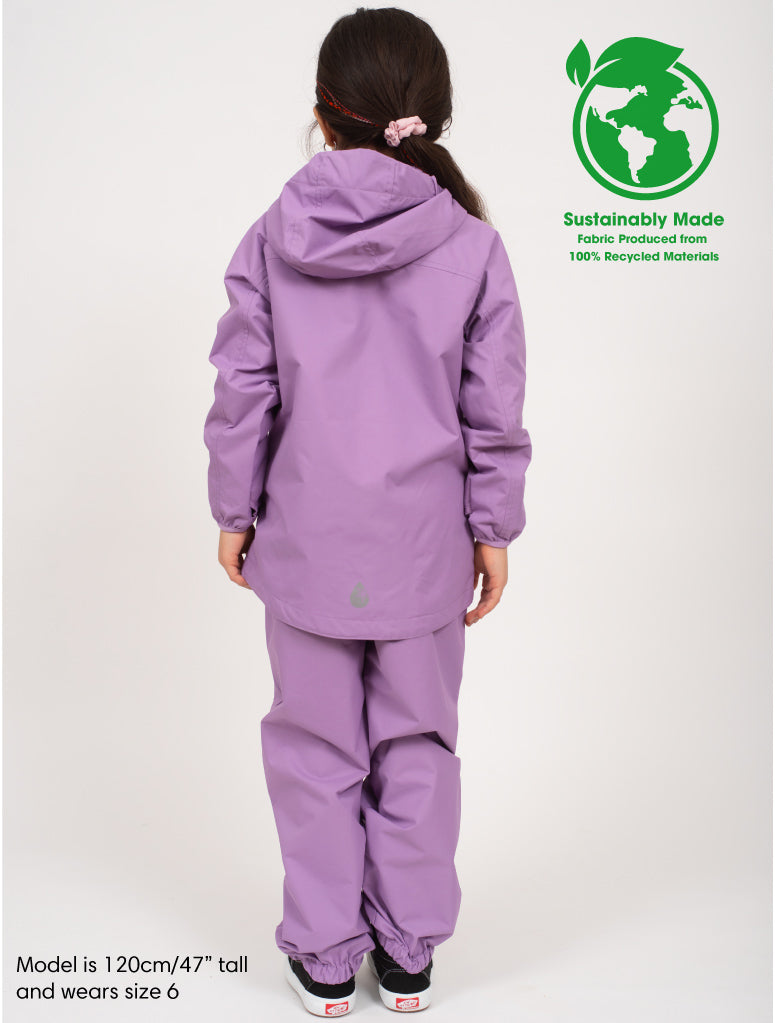 SplashMagic Rainshell - Dusty Lavender | Waterproof Windproof Eco