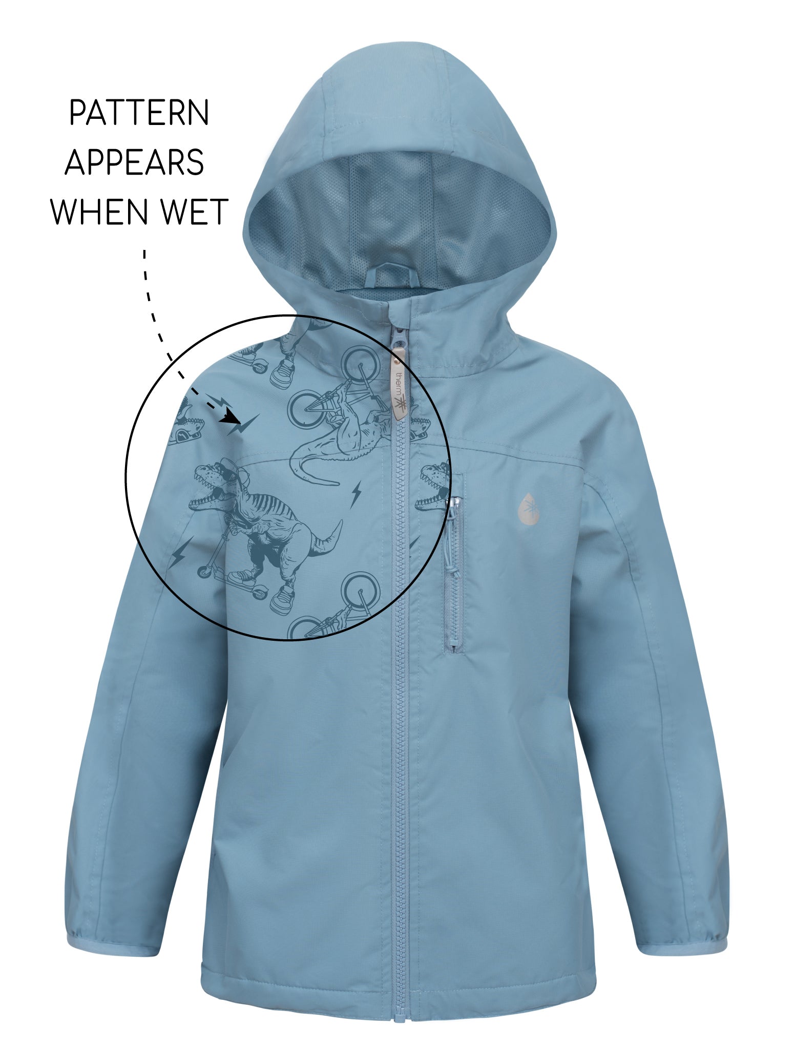 Blue waterproof jacket best sale