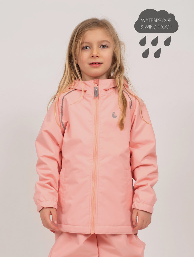 SplashMagic Storm Jacket - Apricot Blush